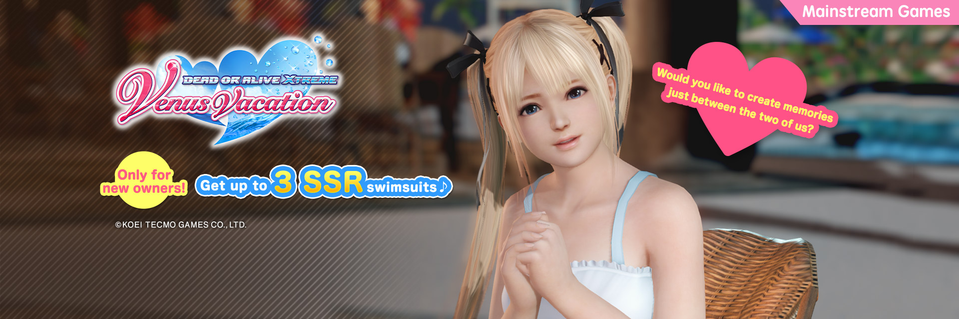 DEAD OR ALIVE Xtreme Venus Vacation