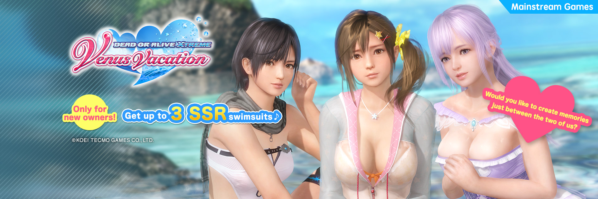 DEAD OR ALIVE Xtreme Venus Vacation